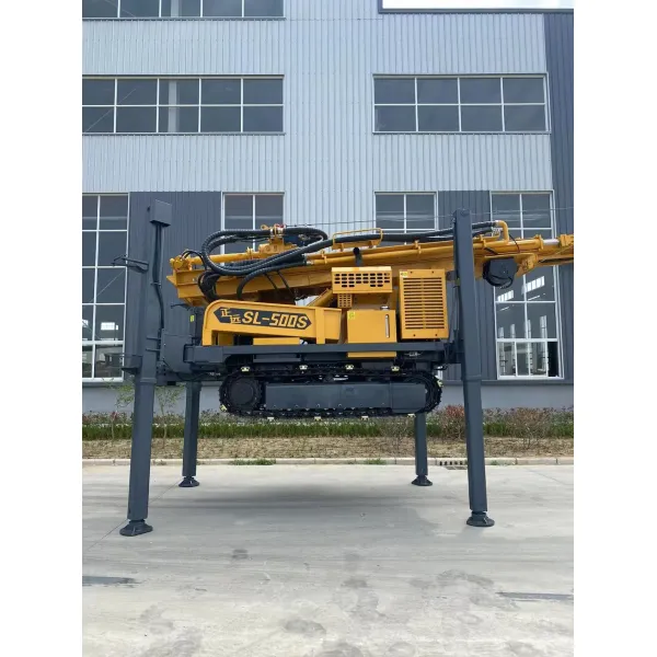 Perforadora de agua montada sobre orugas con profundidad máxima de perforación de 500 m para perforación