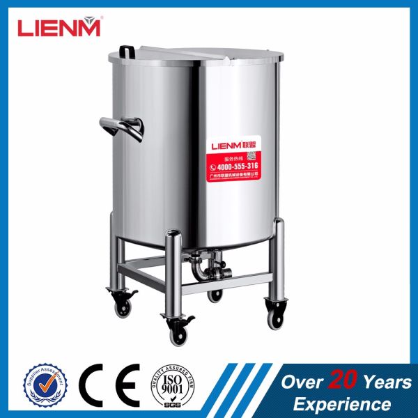 SS316, SS304 Storage Tank with Pneumatic Mixing Motor can be customized