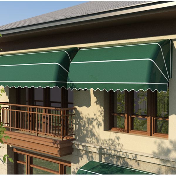 3.0m French Style Awnings Aluminum Dutch Metal Dome Awnings
