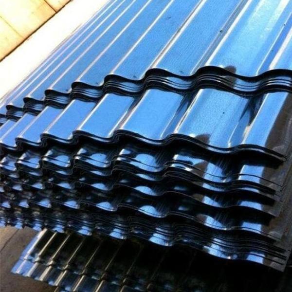 SGCC Galvanized Corrugated Roofing Sheet With High Hardness For Flexible Warehouse