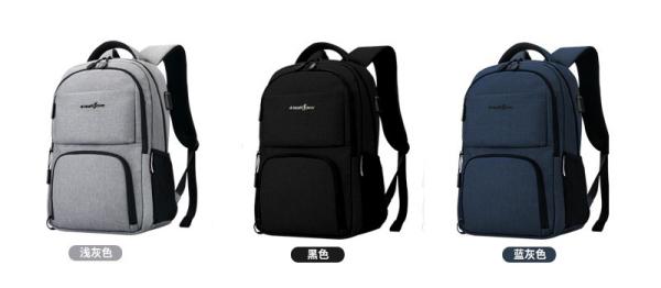 4 leaf cfover men travel backpack for 15.6inch laptop USB backpack laptop bag