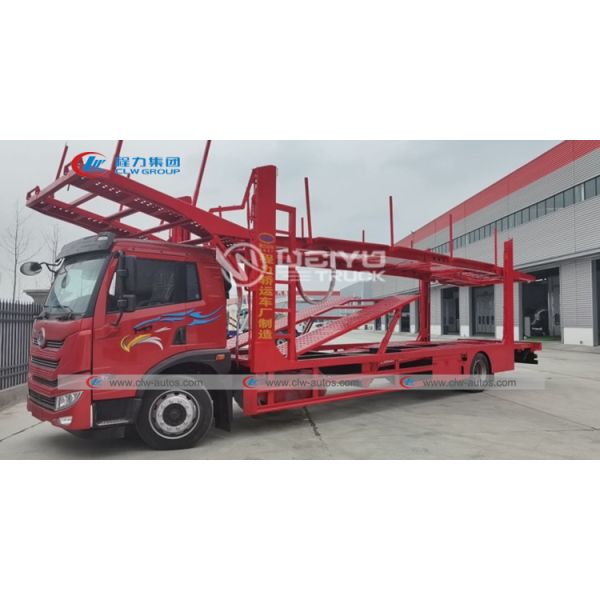 FAW 4x2 6 катит автомобили блоков тележки 5-6 Hauler автомобиля RHD тянуть транспортер