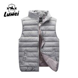 2022 Custom Lightweight Waistcoat Warm Bubble Utility Sleeveless Vest Mens Waistcoat Vest Gilet For Men