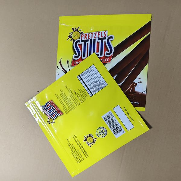 ​Moisture-Proof Chocolate Coating Bags 0.05g/m²/24h WVTR FDA Compliant For Snacks