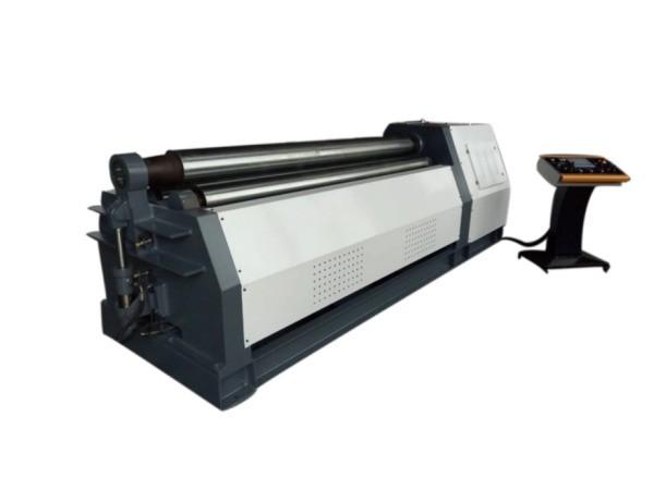 Fully automatic CNC four-axis plate rolling machine