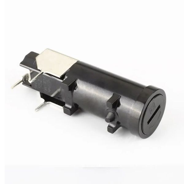 Phenoric Resin Bayonet Type Cap 6x30mm 15A 30A 500V 600V AC PCB Mounted Fuse Holder