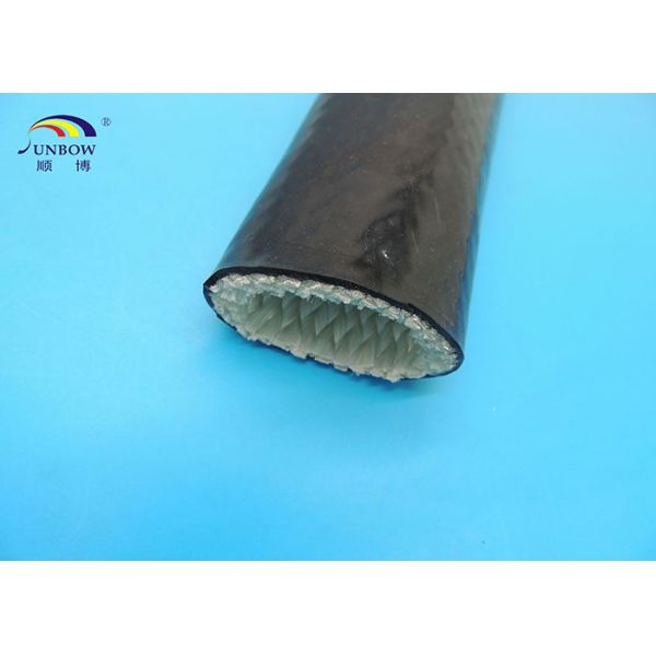 1650℃ High Temperature Flexible Braided Fiberglass Sleeving Flame Retardant