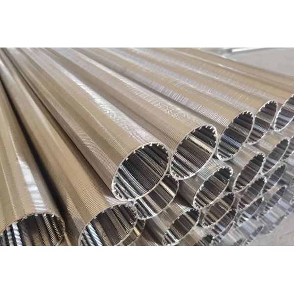 Stainless Steel 304 316 Wedge Wire Filter Cylinder Metal Screen