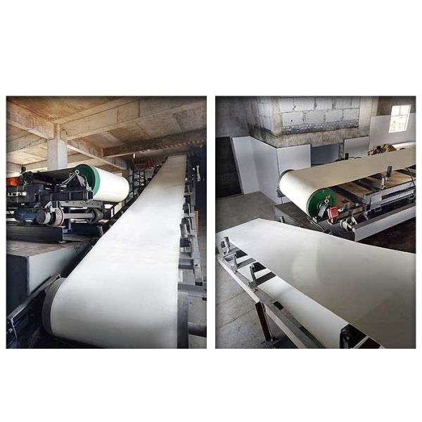 Bande de conveyeur de silicone, trémie automatique d'acier au carbone de bande