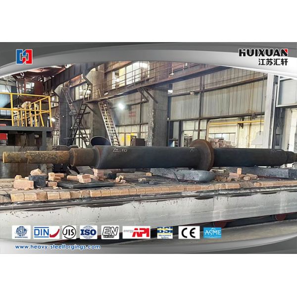 42CrMo Blower Shaft Heat Treatment Stainless Steel Forging Transmission Coupling Shaft