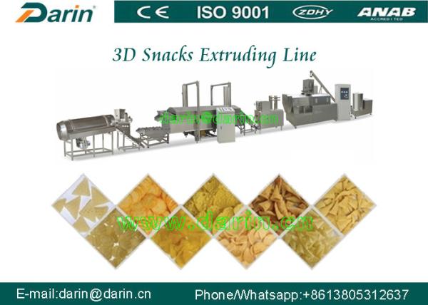 Auto Chocolate Filled Snacks Making Machine High Performance