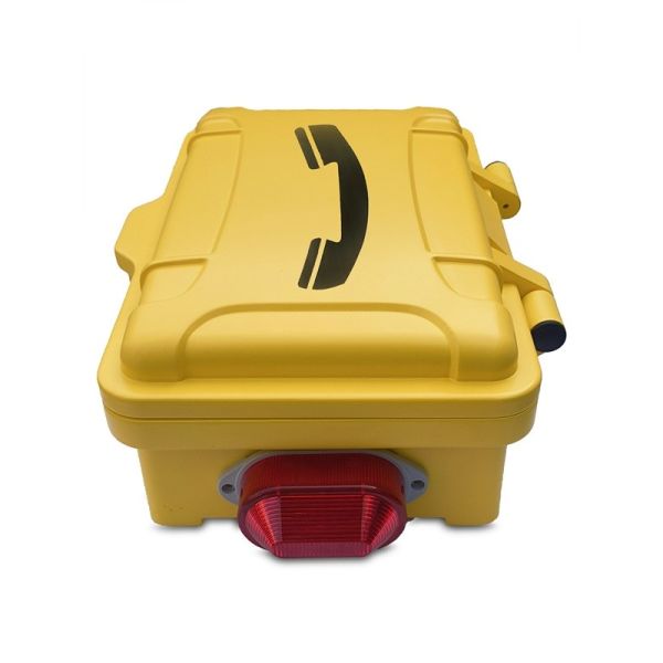 Manos industriales confiables del teléfono del VoIP libres para el uso de la emergencia del túnel