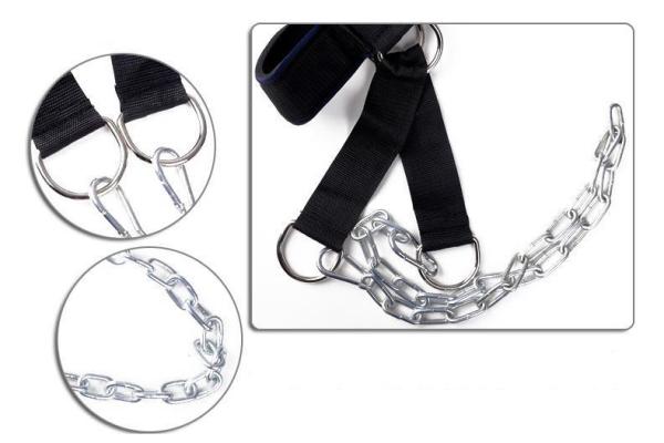 Fabric Steel Boxing Gym Equipments Neck Head Harness Exercises Weight Lifting Training