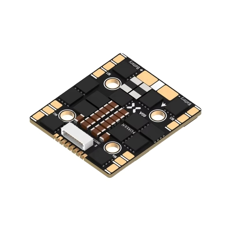 Hot Sales Foxeer Reaper F4 Slim Mini Esc 128k 60a Bl32 4in1 9~40v 20mm M3 For Flight Controller Stack Rc Fpv Racing Drone