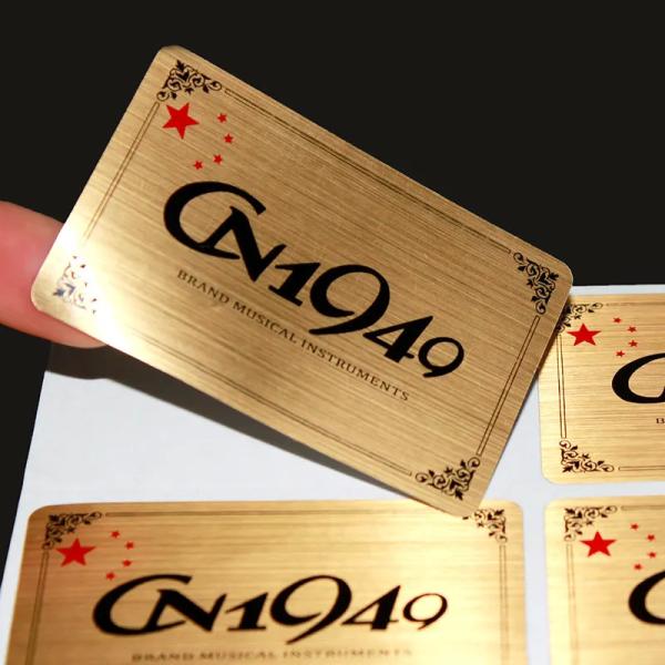 Luxury Gold Foil Stamp Stickers Black Round Custom Printing Logo Stickers