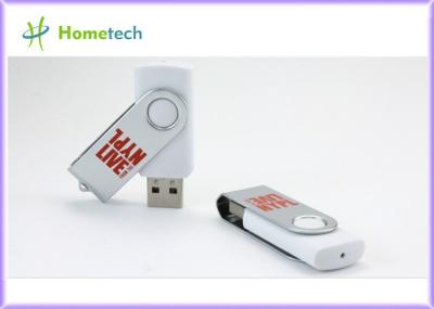 Métal promotionnel de cadeau tordant le bâton d'USB avec l'éclair à grande vitesse