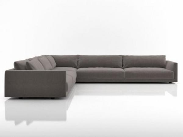Advanced customized L Shaped simple large and small size Italian sofa