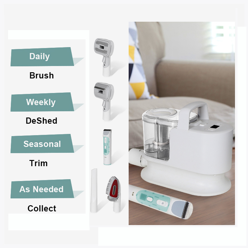 Низкий уровень шума 6 в 1 комплект для ухода за собакой вакуум для собак и кошек напряжение 110-240 В
