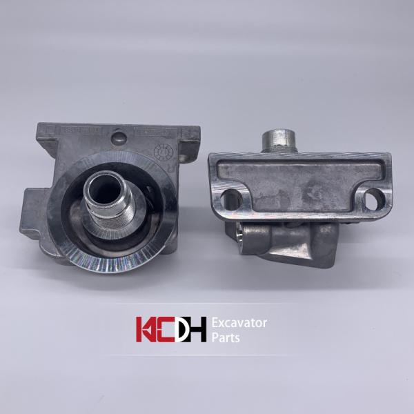 Base de alumínio da base 1R0749 do filtro de combustível das peças 1R-0749 da máquina escavadora do  324D 330D 336D apropriada para o conjunto de filtro do ar