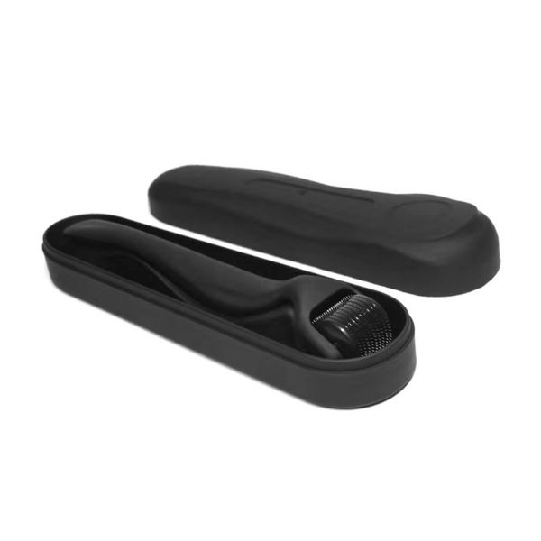 Anti-Puffiness 540 Needle Matte Derma Roller 0.5mm Beard Growth Titanium Beard Roller