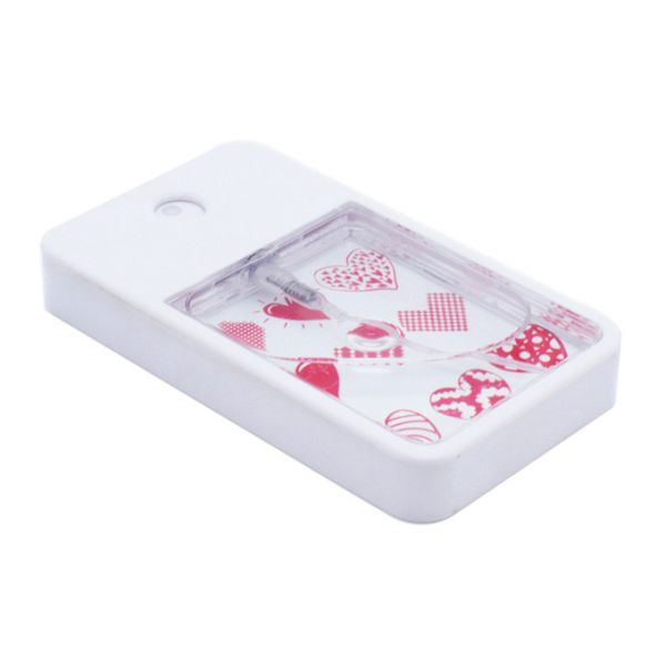Blank Sublimation Plastic Scent Bottle With Metal Insert Custom Perfume Bottle For Sublimation Heat Transfer Printing