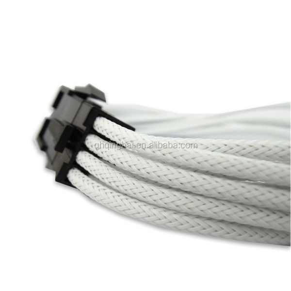 Sleeved Male to Female 8 Pin PCIE Extention Cable