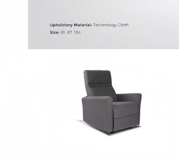 Technology Cloth Country Theatre Chair Electric Lazy Boy Relax Body Recliner
