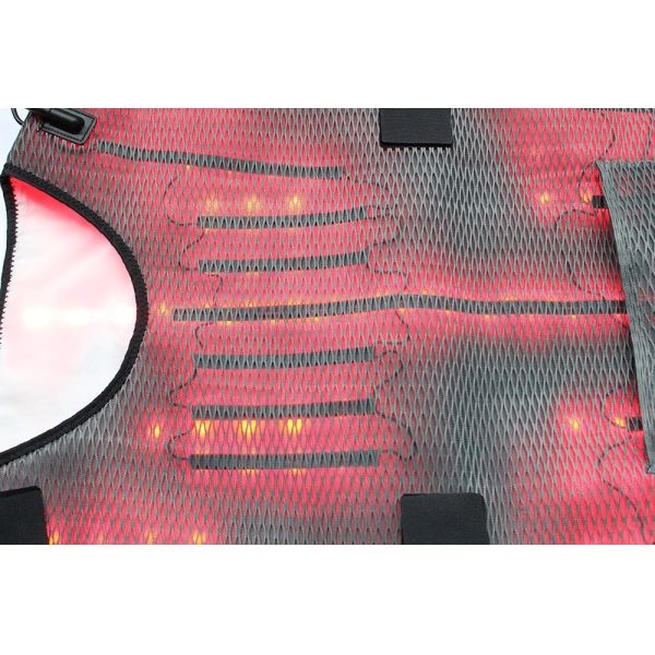 Body Targeted Muscle Training Therapy Light Red with 122pcs 630nm 850nm Lamp Beads