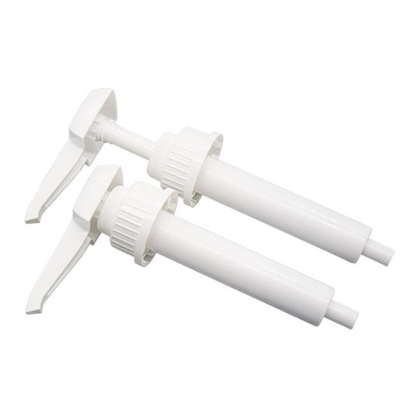 Закрытие насоса 43mm распределителя белого соуса PP пластиковое с дозировкой 15ml 30ml