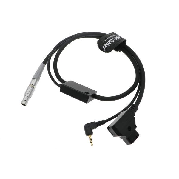 Alvin's Cables Run Stop Cable for ARRI cforce RF| cmotion cPRO Motor for Canon C500/C300 Camera CAM 7 Pin to LANC+D-tap
