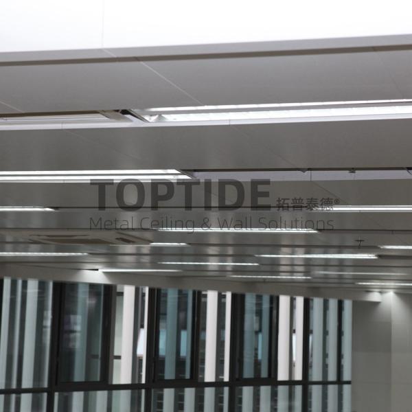 Decorative Acoustic Aluminum Ceiling Removable Suspended Metal False Ceiling Tiles