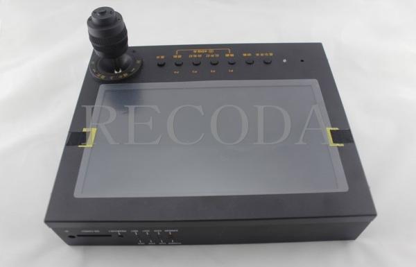 Police car 3G GPS SD Card Mobile DVR  with PTZ controller Monitor All-in-One