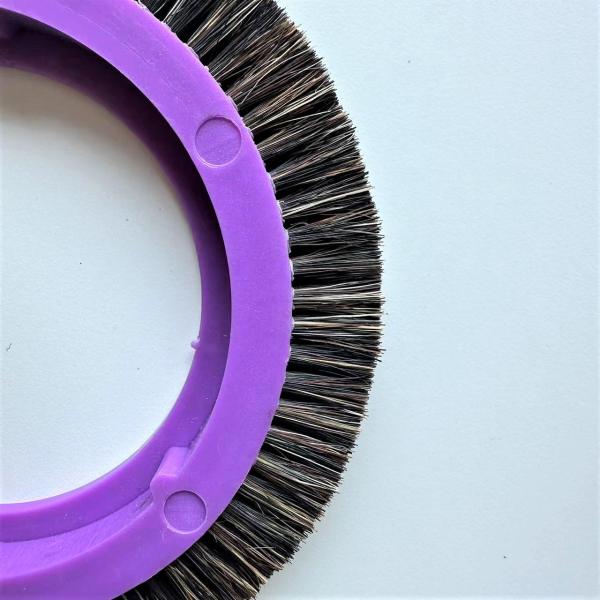 Bruckner Brand Stenter Machin Parts Brush Wheel Purple Body Bristle Brush Pig Hair Small Type