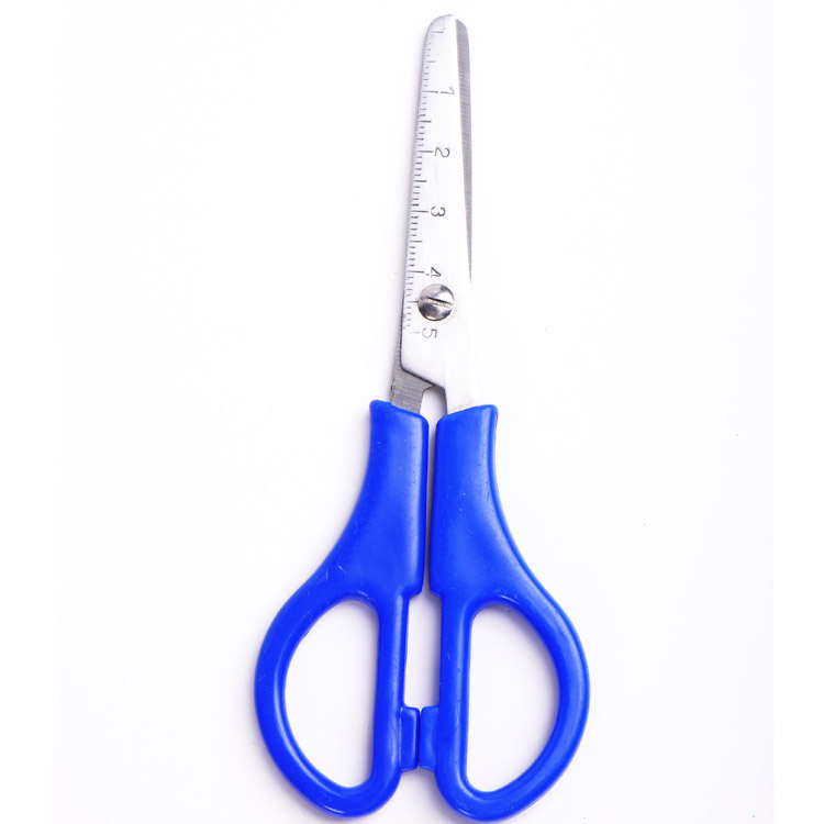 Reliable quality wholesale school stationary customizable 5 inch safety kid scissors
