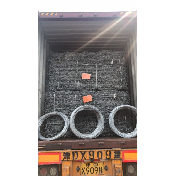 2*1*0.5m Durability Customization Gabion Cage Wall For Slope Protection & Mine Restoration