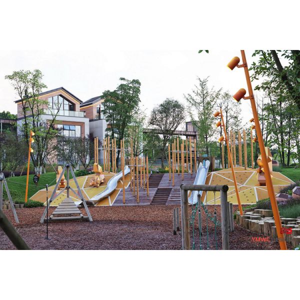 Steel Squirrel Park Design for Children's Outdoor Playground Equipment in Europe