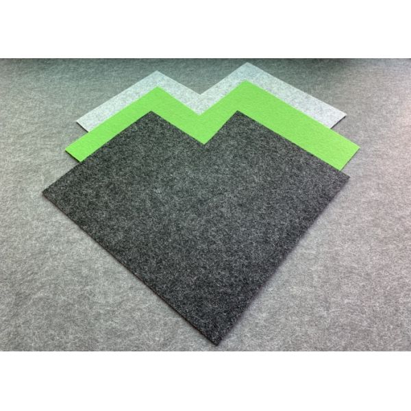 Не сплетенное чувство пробитое иглой войлока ткани жесткое 80 - вес 500гсм