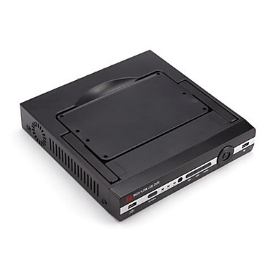 P2P H.264 4 Channel D1 DVR System with 7 Inch LCD Display Screen,HDMI,RS485