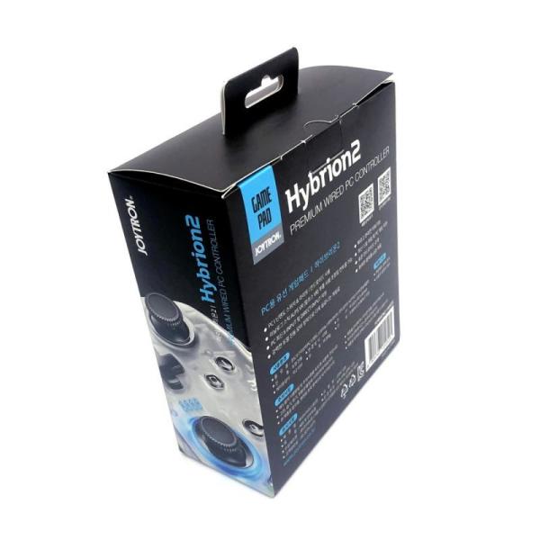 Coated Paper Custom Made Paper Box For Home Enertainment With Hangtag, Retail Packaging , packaging for retail