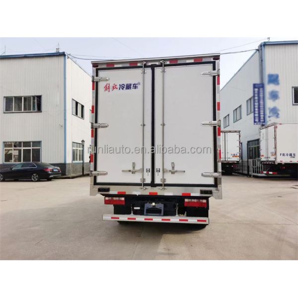 FAW Puerta trasera manija cerradura camión frigorífico frigorífico camión congelador para helados de carnes y frutas