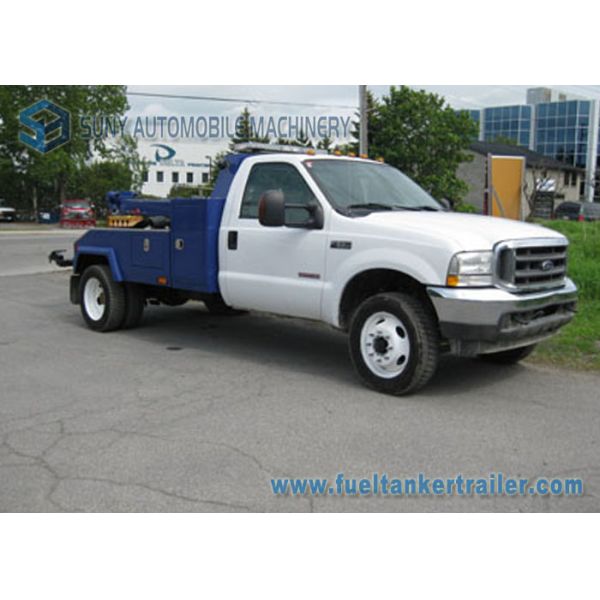 FORD Medium Duty Wrecker Tow Truck With 9 Ton Boom And 6 Ton Wheel Llift