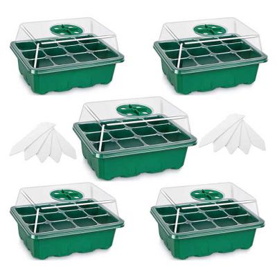Wholesale Plastic Cell Plant Seed Trays Propagatorkit Germination Tray Seedling Starter Nursery Tray With Lid