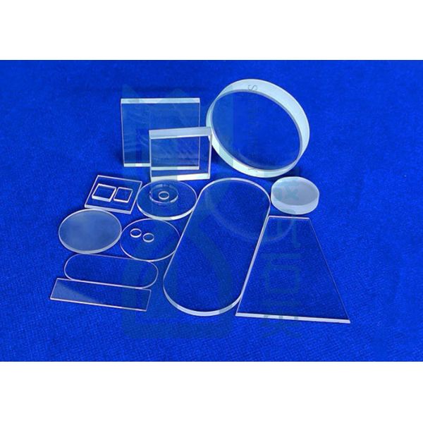 Clear Quartz Disc Chip Wafer Single-channel and Dual-channel Optical Fiber Connector Cable Connector Wire Connector