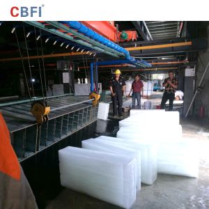 100 большого промышленного тонн испарителя трубки катушки для завода Судана делая машины льда блока тропическая область