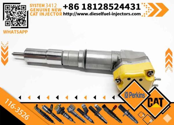 Injecteur de carburant 104-3377 174-7526 111-7916 138-8754 0R-8624 116-3526 pour moteur CAT 3408E 3412E 769D 773D 775D 631E 633E II 637E 651E 657E