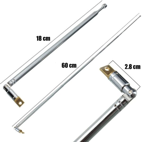 FM Radio Antenna 50ohm Input Independence for Amateur Taxi Truck and Ham CB