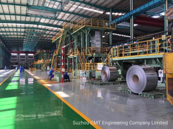 ETL Soluble Electroplating Tinplate Making Machine Anti Corronsion