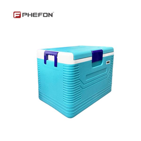 Green Medical Cooler Box 54L Cool Box For Transporting Medicines