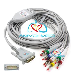 Schiller Hellige ECG Cable 10 Lead Hospital Ekg Lead Wires Medical Accessories