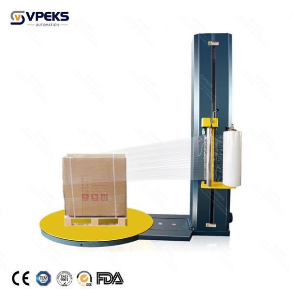 Heavy Duty Pallet Wrapper With Automatic Stretch Wrapping System